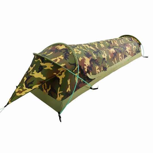 Facile à construire léger et coupe-vent Bivy tente avec revêtement imperméable - Livraison Gratuite